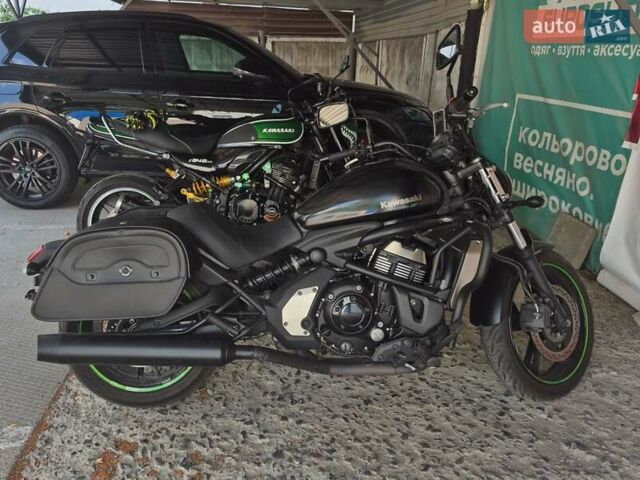 Черный Кавасаки Vulcan 650S, объемом двигателя 0.65 л и пробегом 8 тыс. км за 7000 $, фото 3 на Automoto.ua