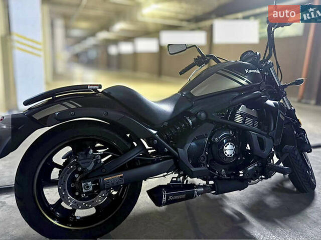 Черный Кавасаки Vulcan 650S, объемом двигателя 0.65 л и пробегом 10 тыс. км за 7500 $, фото 8 на Automoto.ua