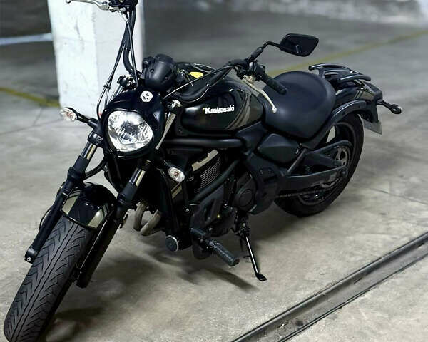 Черный Кавасаки Vulcan 650S, объемом двигателя 0.65 л и пробегом 10 тыс. км за 7500 $, фото 2 на Automoto.ua