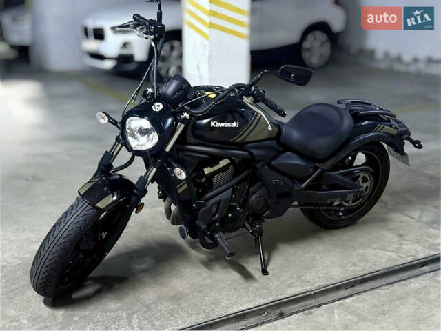 Черный Кавасаки Vulcan 650S, объемом двигателя 0.65 л и пробегом 10 тыс. км за 7500 $, фото 1 на Automoto.ua