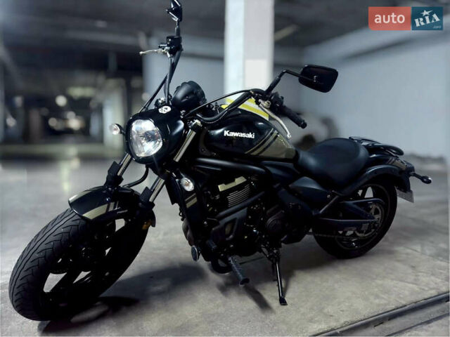 Черный Кавасаки Vulcan 650S, объемом двигателя 0.65 л и пробегом 10 тыс. км за 7500 $, фото 5 на Automoto.ua