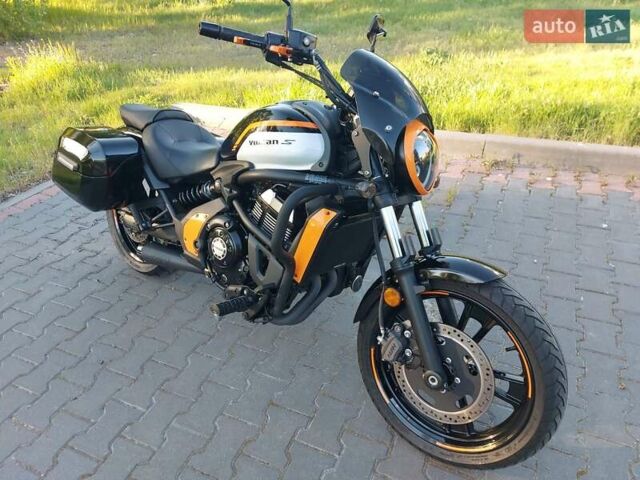 Черный Кавасаки Vulcan 650S, объемом двигателя 0.65 л и пробегом 43 тыс. км за 7499 $, фото 31 на Automoto.ua