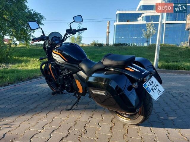 Черный Кавасаки Vulcan 650S, объемом двигателя 0.65 л и пробегом 43 тыс. км за 7499 $, фото 13 на Automoto.ua