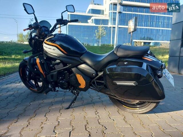 Черный Кавасаки Vulcan 650S, объемом двигателя 0.65 л и пробегом 43 тыс. км за 7499 $, фото 12 на Automoto.ua