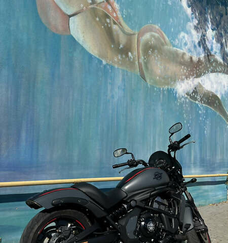 Черный Кавасаки Vulcan 650S, объемом двигателя 0.65 л и пробегом 2 тыс. км за 9300 $, фото 3 на Automoto.ua