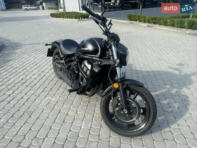 Черный Кавасаки Vulcan 650S, объемом двигателя 0.65 л и пробегом 4 тыс. км за 7500 $, фото 8 на Automoto.ua