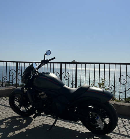Черный Кавасаки Vulcan 650S, объемом двигателя 0.65 л и пробегом 2 тыс. км за 9300 $, фото 8 на Automoto.ua