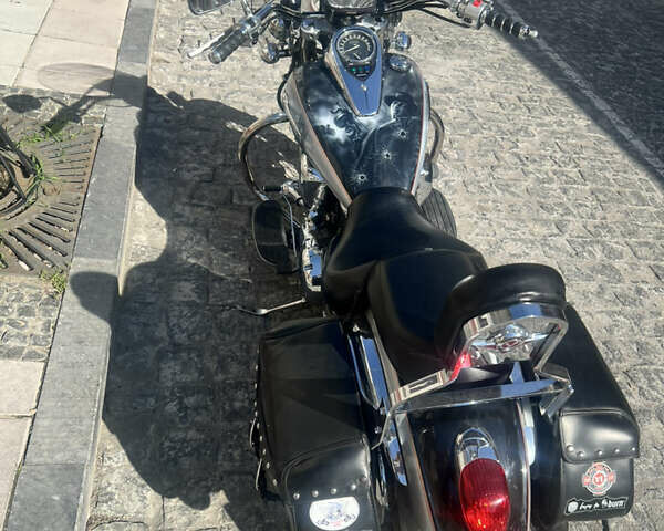Черный Кавасаки Vulcan 900, объемом двигателя 0.9 л и пробегом 37 тыс. км за 6400 $, фото 2 на Automoto.ua