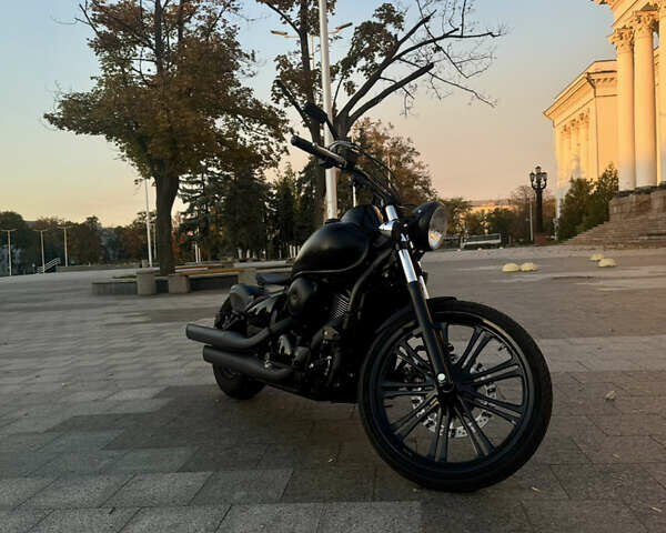 Черный Кавасаки Vulcan 900, объемом двигателя 0.9 л и пробегом 5 тыс. км за 8000 $, фото 1 на Automoto.ua