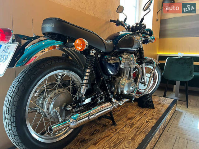 Синий Кавасаки W 800, объемом двигателя 0.8 л и пробегом 10 тыс. км за 9499 $, фото 10 на Automoto.ua