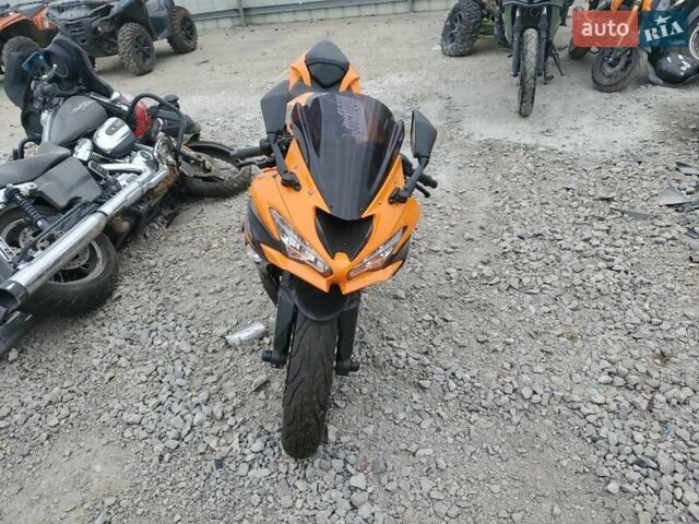 Оранжевый Кавасаки ZX 6R 636, объемом двигателя 0.6 л и пробегом 9 тыс. км за 2200 $, фото 1 на Automoto.ua
