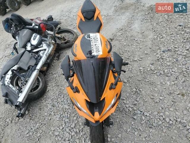 Оранжевый Кавасаки ZX 6R 636, объемом двигателя 0.6 л и пробегом 9 тыс. км за 2200 $, фото 4 на Automoto.ua