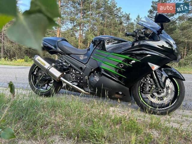 Черный Кавасаки ZZR 1400, объемом двигателя 1.44 л и пробегом 21 тыс. км за 16000 $, фото 6 на Automoto.ua