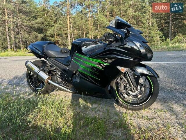 Черный Кавасаки ZZR 1400, объемом двигателя 1.44 л и пробегом 21 тыс. км за 16000 $, фото 8 на Automoto.ua