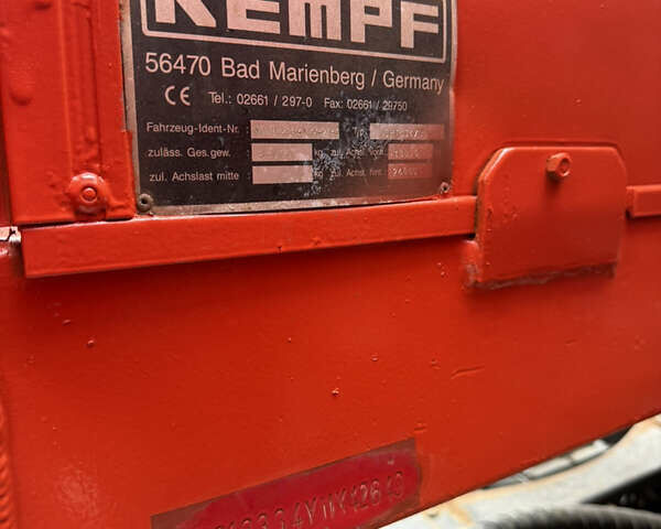 Червоний Кемпф SP 34-3, об'ємом двигуна 0 л та пробігом 111 тис. км за 30000 $, фото 4 на Automoto.ua