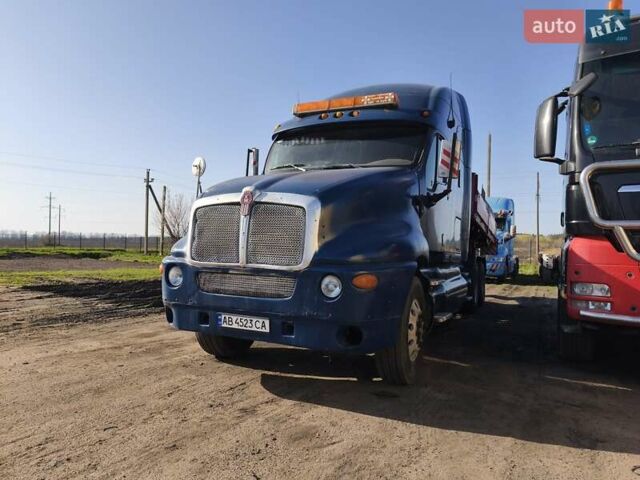 Синий Кенворт T2000, объемом двигателя 12 л и пробегом 1000 тыс. км за 10000 $, фото 1 на Automoto.ua