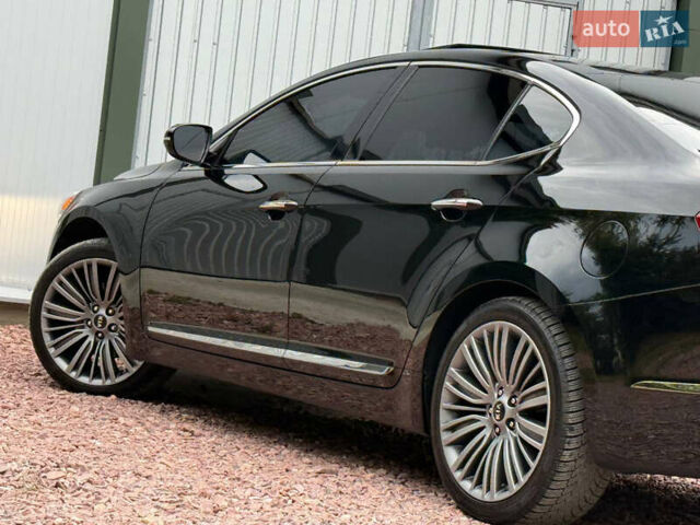 Черный Киа Каденза, объемом двигателя 3.3 л и пробегом 390 тыс. км за 9350 $, фото 28 на Automoto.ua
