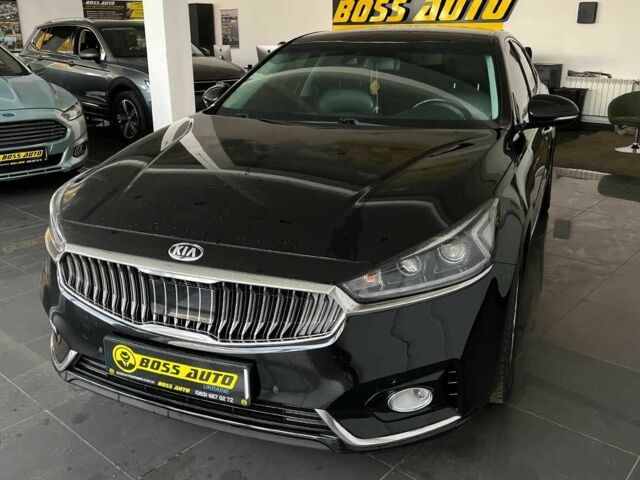 Черный Киа Каденза, объемом двигателя 2.4 л и пробегом 136 тыс. км за 15500 $, фото 2 на Automoto.ua