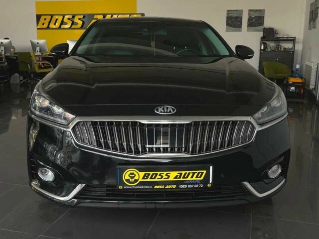 Черный Киа Каденза, объемом двигателя 2.4 л и пробегом 136 тыс. км за 15500 $, фото 1 на Automoto.ua