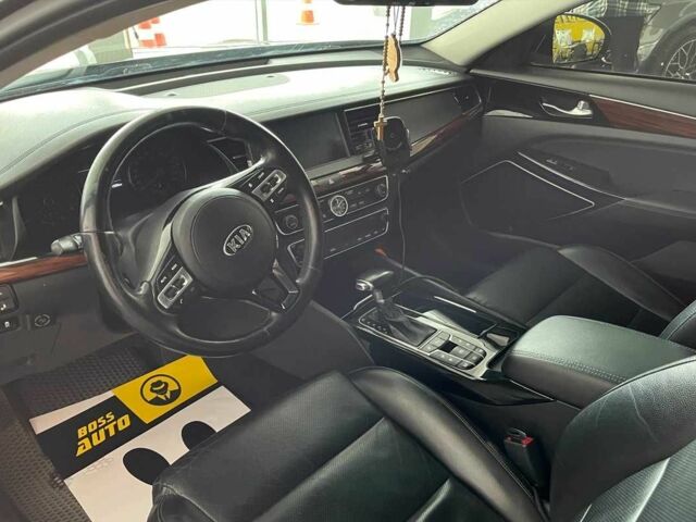 Черный Киа Каденза, объемом двигателя 2.4 л и пробегом 136 тыс. км за 15500 $, фото 14 на Automoto.ua