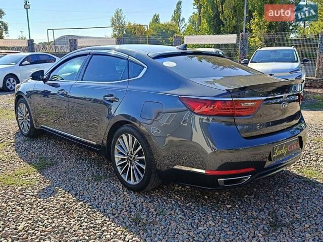 Черный Киа Каденза, объемом двигателя 3.34 л и пробегом 93 тыс. км за 14500 $, фото 4 на Automoto.ua