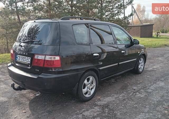 Киа Каренс 2006 в Прилуках на Automoto.ua Черный Киа Каренс, объемом двигателя 1.99 л и пробегом 255 тыс. км за 2550 $, фото 2 на Automoto.ua