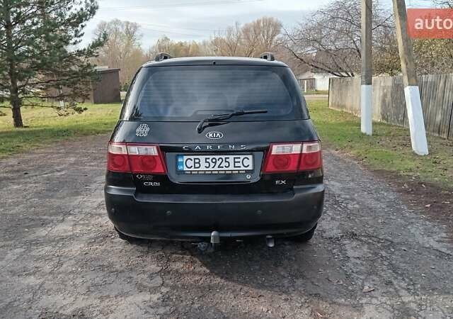 Киа Каренс 2006 в Прилуках на Automoto.ua Черный Киа Каренс, объемом двигателя 1.99 л и пробегом 255 тыс. км за 2550 $, фото 5 на Automoto.ua
