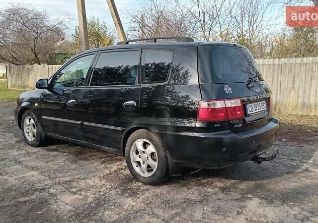 Киа Каренс 2006 в Прилуках на Automoto.ua Черный Киа Каренс, объемом двигателя 1.99 л и пробегом 255 тыс. км за 2550 $, фото 3 на Automoto.ua