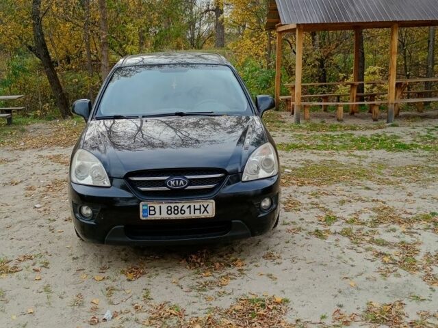 Киа Каренс 2008 в Полтаве на Automoto.ua Черный Киа Каренс, объемом двигателя 2 л и пробегом 241 тыс. км за 6200 $, фото 2 на Automoto.ua