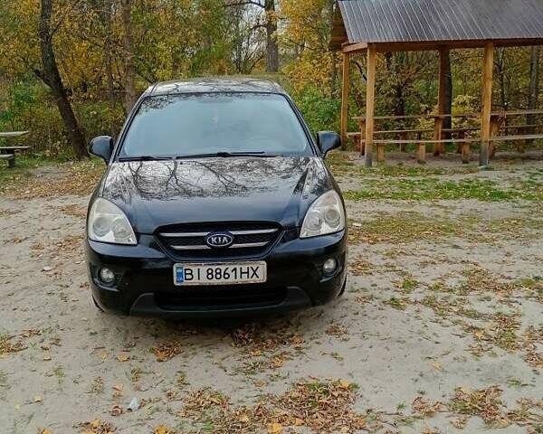 Киа Каренс 2008 в Полтаве на Automoto.ua Черный Киа Каренс, объемом двигателя 2 л и пробегом 241 тыс. км за 6200 $, фото 1 на Automoto.ua