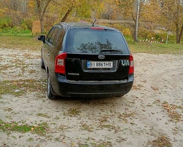 Киа Каренс 2008 в Полтаве на Automoto.ua Черный Киа Каренс, объемом двигателя 2 л и пробегом 241 тыс. км за 6200 $, фото 5 на Automoto.ua