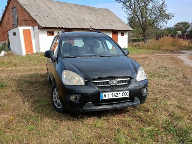 Кіа Каренс 2008 у Макарове на Automoto.ua Чорний Кіа Каренс, об'ємом двигуна 2 л та пробігом 290 тис. км за 3900 $, фото 1 на Automoto.ua