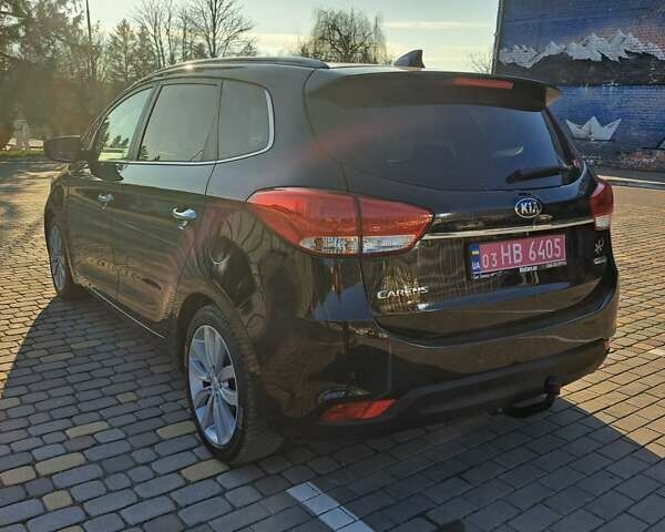 Черный Киа Каренс, объемом двигателя 1.69 л и пробегом 220 тыс. км за 12800 $, фото 11 на Automoto.ua