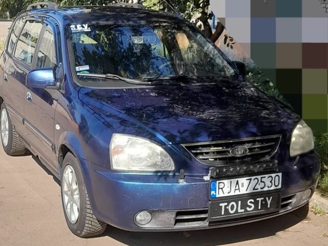 Синий Киа Каренс, объемом двигателя 1.8 л и пробегом 290 тыс. км за 1667 $, фото 2 на Automoto.ua