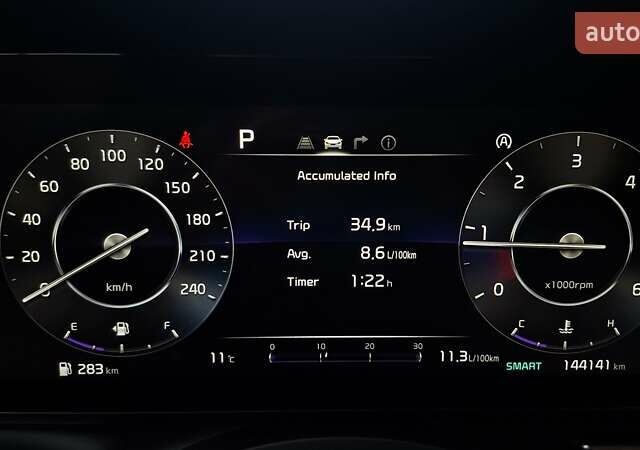 Білий Кіа Карнівал, об'ємом двигуна 2.2 л та пробігом 144 тис. км за 37800 $, фото 145 на Automoto.ua