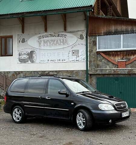 Черный Киа Карнивал, объемом двигателя 2.9 л и пробегом 270 тыс. км за 3000 $, фото 5 на Automoto.ua