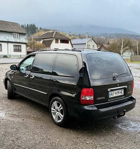 Черный Киа Карнивал, объемом двигателя 2.9 л и пробегом 270 тыс. км за 3000 $, фото 14 на Automoto.ua