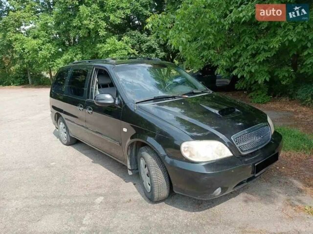 Киа Карнивал 2004 в Виннице на Automoto.ua Черный Киа Карнивал, объемом двигателя 2.9 л и пробегом 270 тыс. км за 4000 $, фото 1 на Automoto.ua