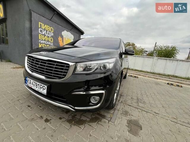 Черный Киа Карнивал, объемом двигателя 2.2 л и пробегом 215 тыс. км за 21700 $, фото 22 на Automoto.ua