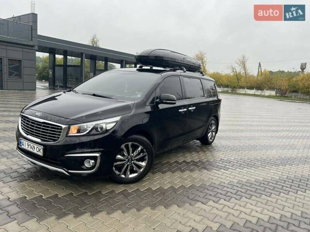 Киа Карнивал 2014 в Киеве на Automoto.ua Черный Киа Карнивал, объемом двигателя 2.2 л и пробегом 290 тыс. км за 18500 $, фото 18 на Automoto.ua