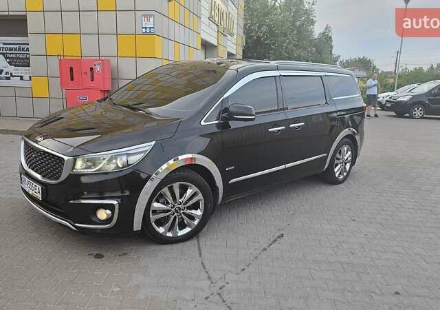 Черный Киа Карнивал, объемом двигателя 2.2 л и пробегом 227 тыс. км за 20500 $, фото 8 на Automoto.ua