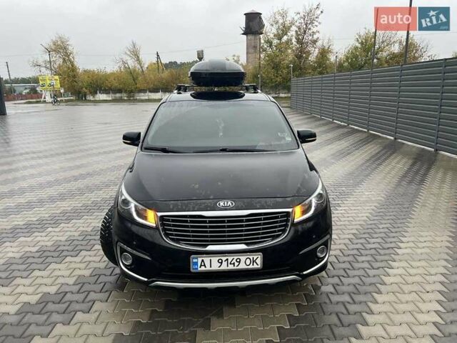 Киа Карнивал 2014 в Киеве на Automoto.ua Черный Киа Карнивал, объемом двигателя 2.2 л и пробегом 290 тыс. км за 18500 $, фото 16 на Automoto.ua