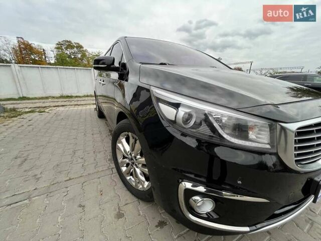 Черный Киа Карнивал, объемом двигателя 2.2 л и пробегом 215 тыс. км за 21700 $, фото 15 на Automoto.ua