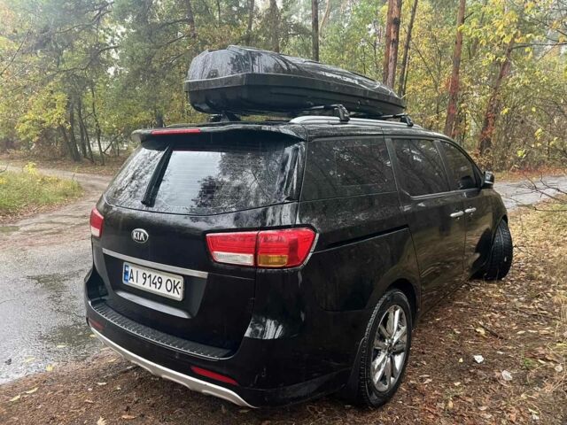 Черный Киа Карнивал, объемом двигателя 2.2 л и пробегом 291 тыс. км за 16100 $, фото 5 на Automoto.ua