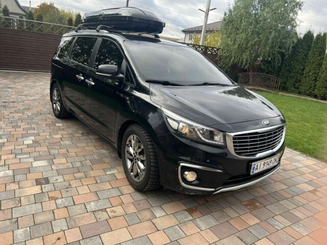 Черный Киа Карнивал, объемом двигателя 2.2 л и пробегом 291 тыс. км за 16100 $, фото 6 на Automoto.ua