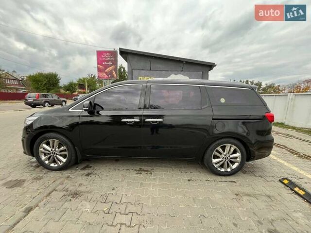 Черный Киа Карнивал, объемом двигателя 2.2 л и пробегом 215 тыс. км за 21700 $, фото 21 на Automoto.ua