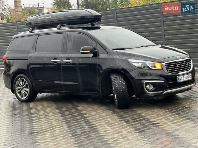 Киа Карнивал 2014 в Киеве на Automoto.ua Черный Киа Карнивал, объемом двигателя 2.2 л и пробегом 290 тыс. км за 18500 $, фото 9 на Automoto.ua
