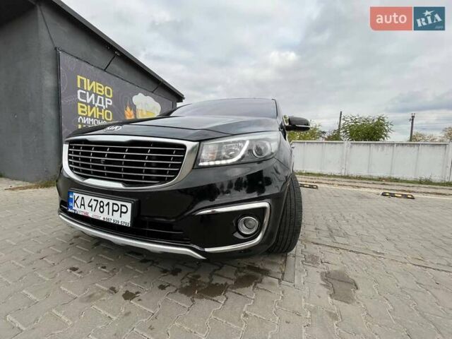 Черный Киа Карнивал, объемом двигателя 2.2 л и пробегом 215 тыс. км за 21700 $, фото 20 на Automoto.ua