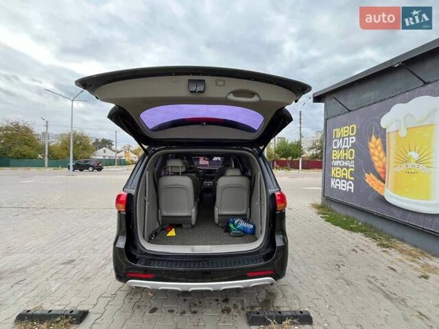 Черный Киа Карнивал, объемом двигателя 2.2 л и пробегом 215 тыс. км за 22900 $, фото 41 на Automoto.ua