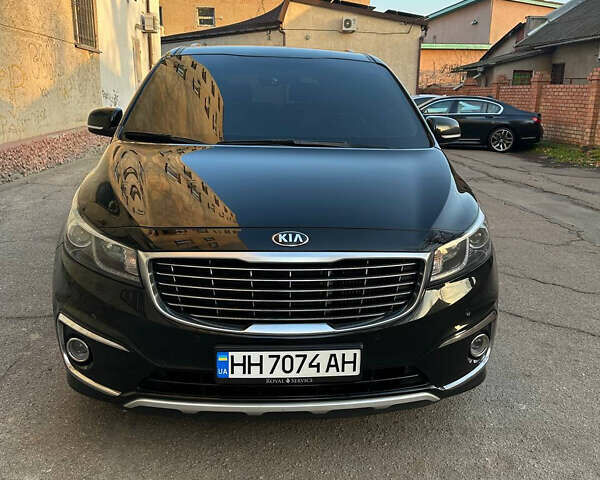 Чорний Кіа Карнівал, об'ємом двигуна 2.2 л та пробігом 168 тис. км за 23000 $, фото 1 на Automoto.ua